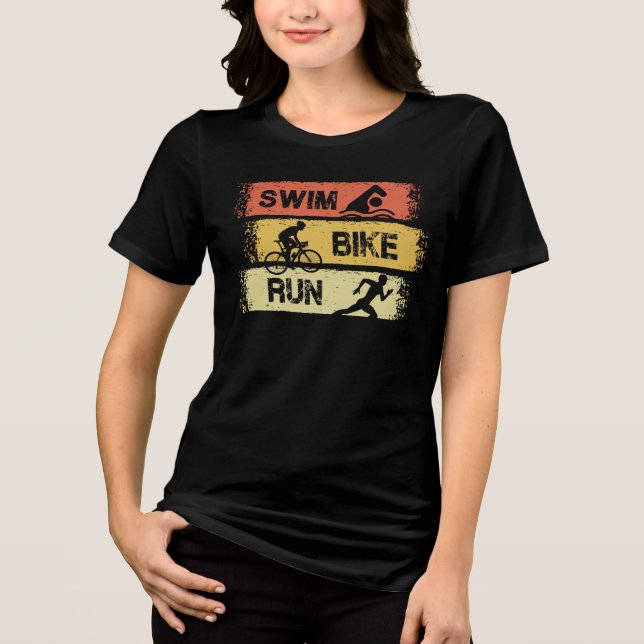 Triathlon - Simma Bike Springa T Shirt (Framsida)
