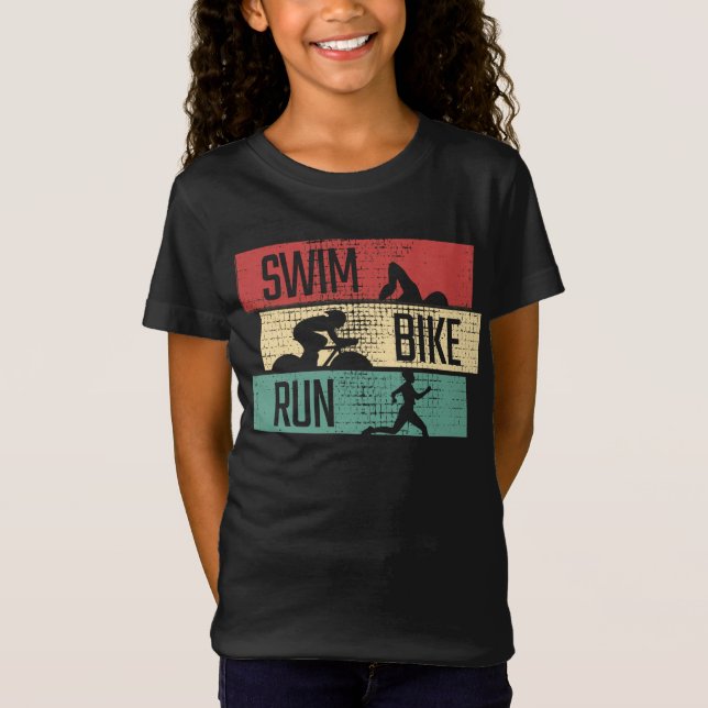 Triathlon - Simma Bike Springa T Shirt (Framsida)