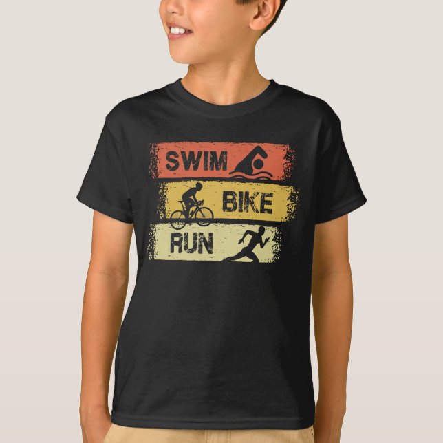 Triathlon - Simma Bike Springa T Shirt (Framsida)