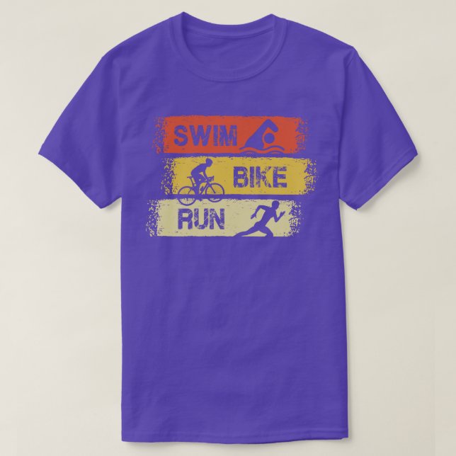 Triathlon Simma Bike Springa T Shirt (Design framsida)