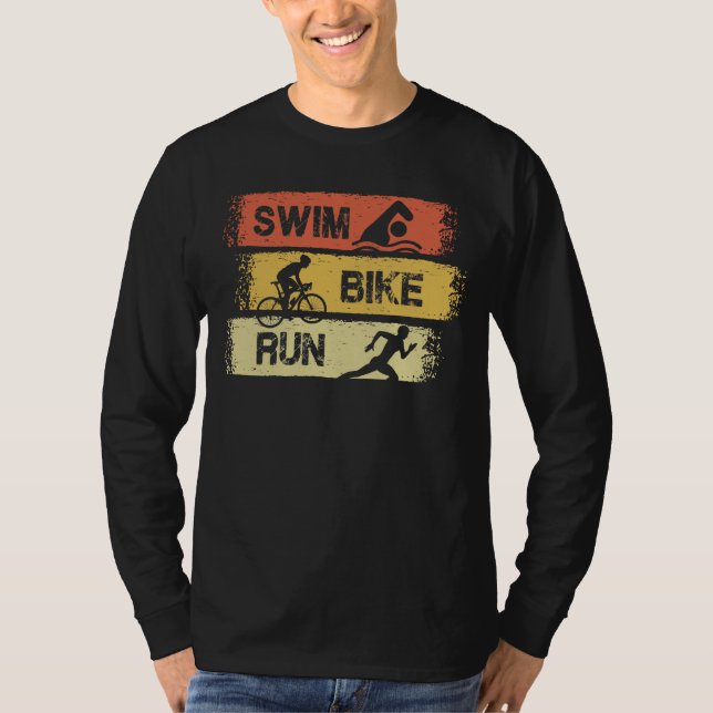 Triathlon - Simma Bike Springa T Shirt (Framsida)