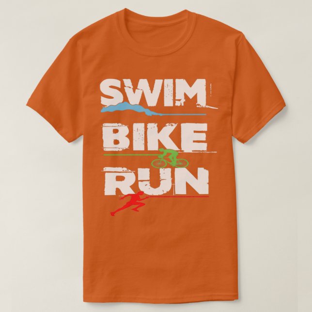 Triathlon Simma Bike Springa Triathlete 60 2 T Shirt (Design framsida)