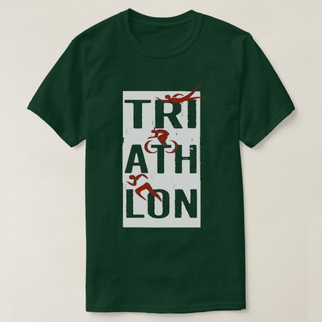 Triathlon Simma Bike Springa Triathlete 62 T Shirt (Design framsida)
