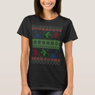 Triathlon Simma Bike Springa Ugly jul Sweater T Shirt