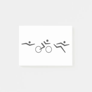 Triathlon simma Cycle springa Post-it Block