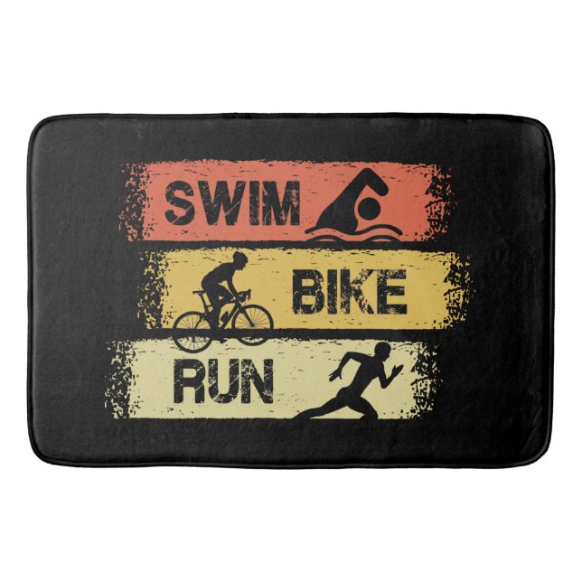 Triathlon - Simma Cykla Spring Badrumsmatta (Framsidan)