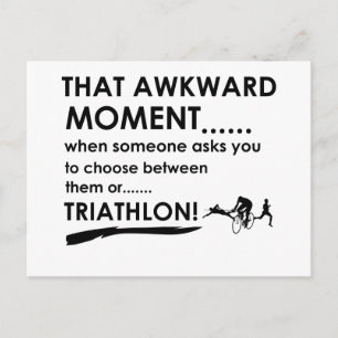 Triathlon-sportdesign Vykort