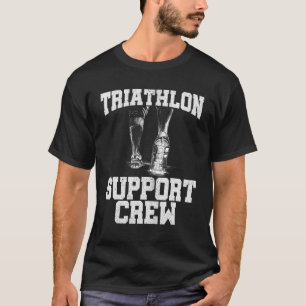 Triathlon Support Crew Runing Cycling Swimming Tr T Shirt