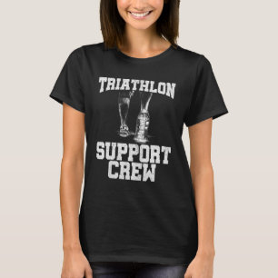 Triathlon Support Crew Runing Cycling Swimming Tr T Shirt