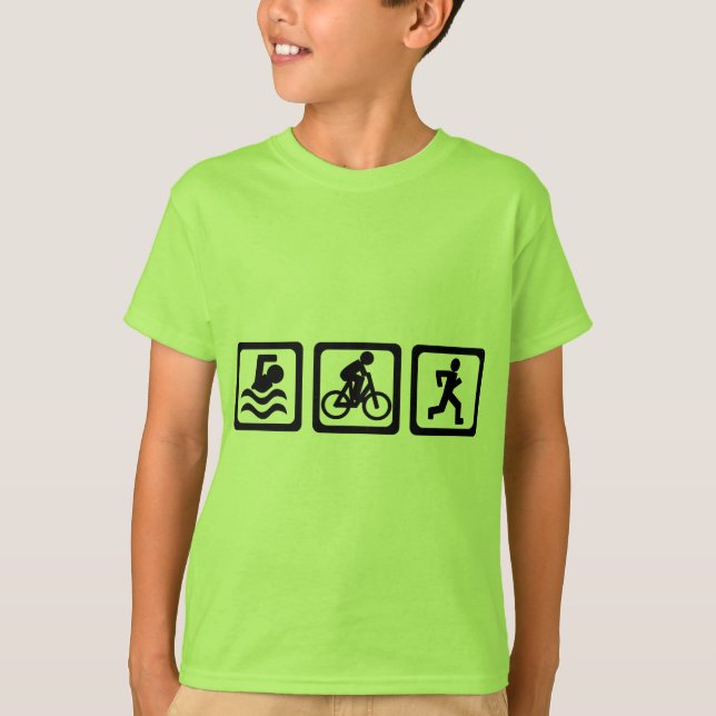 Triathlon T-shirt (Framsida)