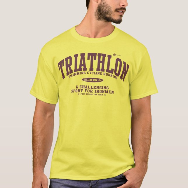 Triathlon Tee Shirt (Framsida)