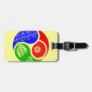 Triathlon TRI Yin Yang Bagagebricka