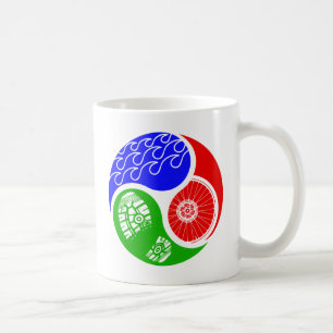 Triathlon TRI Yin Yang Kaffemugg