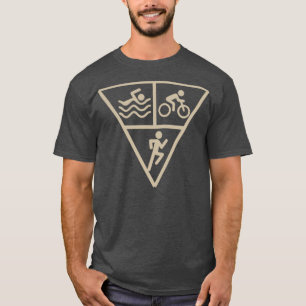 Triathlon Triangle Simma Bike Springa Triathlete 2 T Shirt