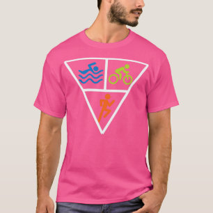 Triathlon Triangle Simma Bike Springa Triathlete S T Shirt