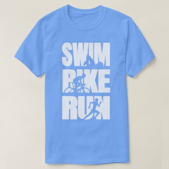 Triathlon Triathlet T Shirt (Design framsida)