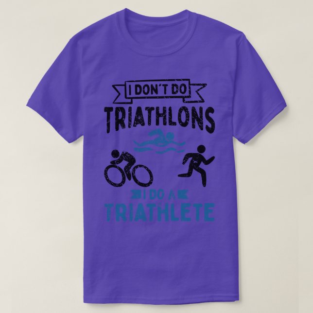 Triathlon Triathlete 2 T Shirt (Design framsida)