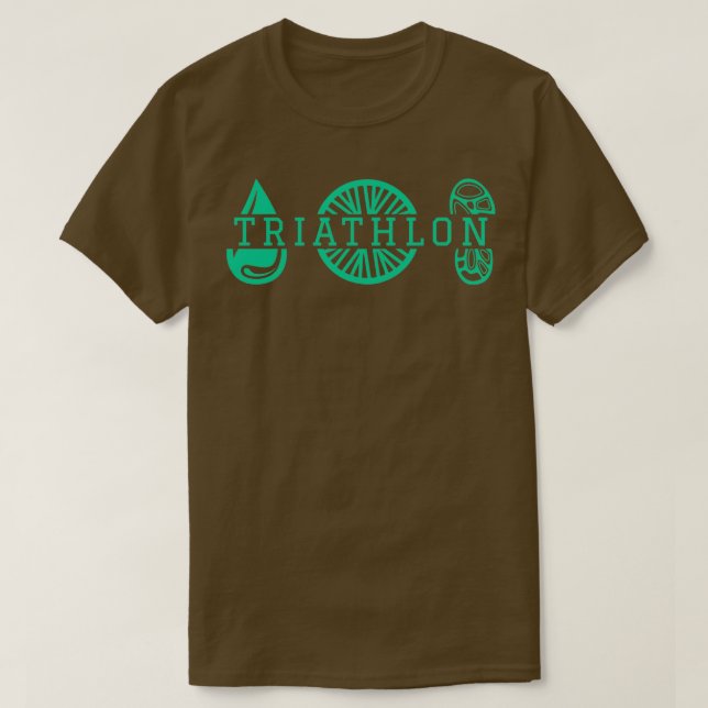 Triathlon triathlete sportgåva 10 t shirt (Design framsida)