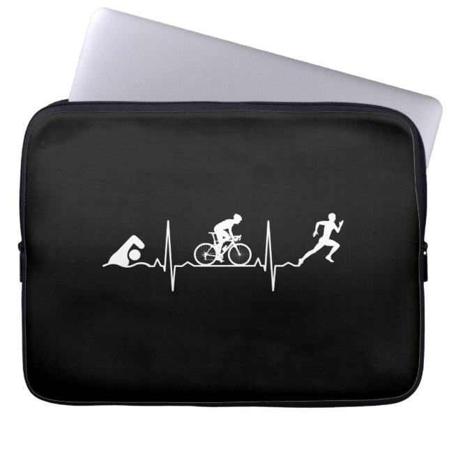 Triathlon - Triathlon Heartbeat Laptop Fodral (Framsidan)