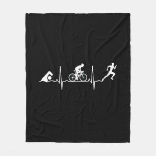 Triathlon - Triathlon Heartslag Fleecefilt