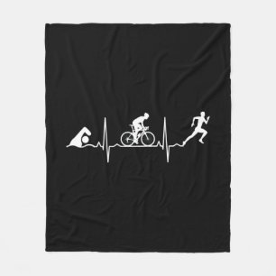 Triathlon - Triathlon Heartslag Fleecefilt