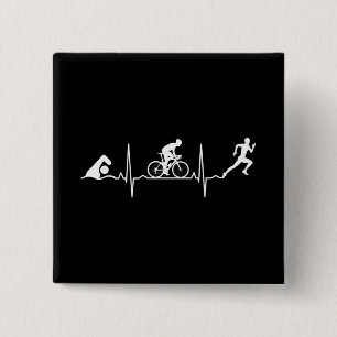 Triathlon - Triathlon Heartslag Knapp