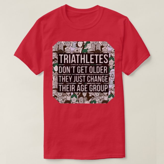 triathlon triathlon t shirt (Design framsida)