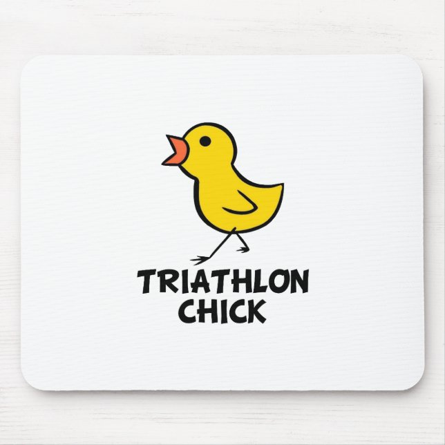 Triathlonchick Mousepad Musmatta (Framsidan)