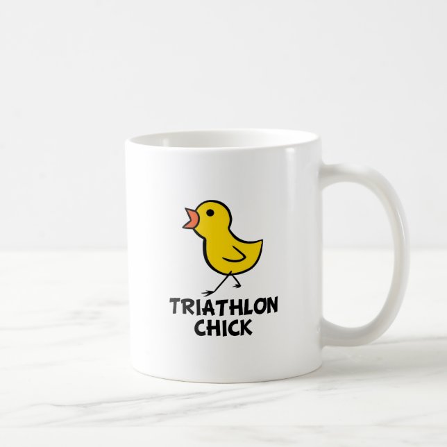 Triathlonchickmugg Kaffemugg (Höger)