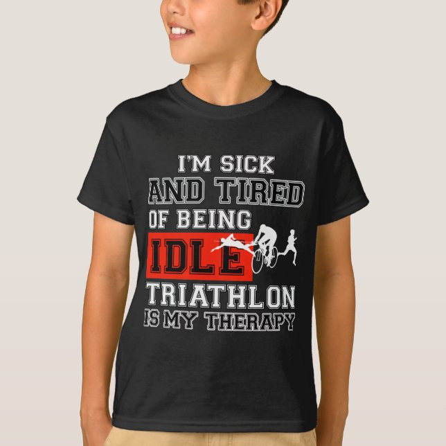 triathlondesign t-shirt (Framsida)