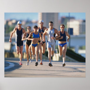Triathloners spring 5 poster