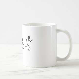 Triathlonstick figur kaffemugg
