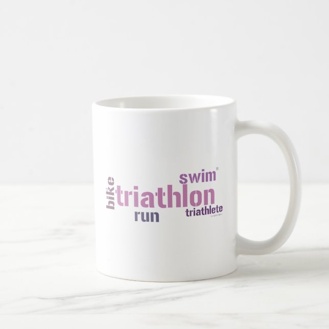 Triathlontext Kaffemugg (Höger)
