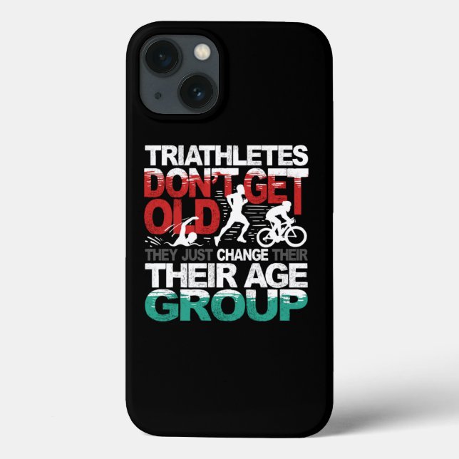 Triatleter blir inte gamla de byter åldersgrupp (Baksida)
