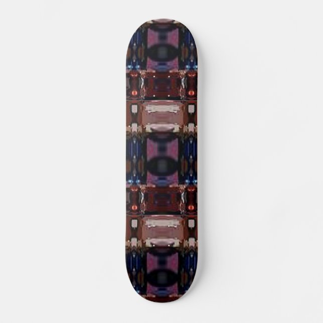 Tribal 1 Design Mini Skateboard Bräda 18,5 Cm (Framsida)