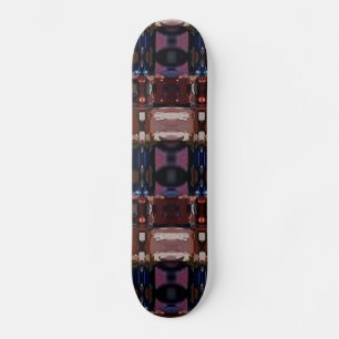 Tribal 1 Design Old School Skateboard Bräda 18 Cm