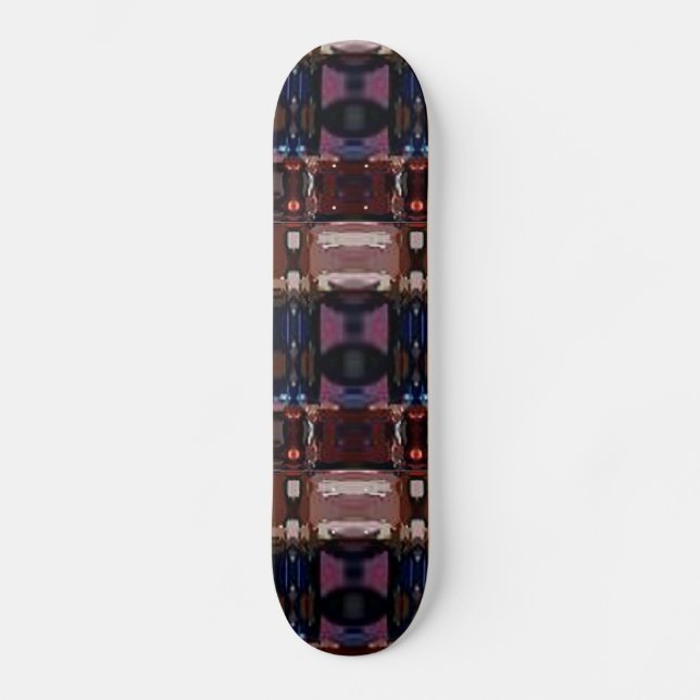 Tribal 1 Design Old School Skateboard Bräda 18 Cm (Framsida)