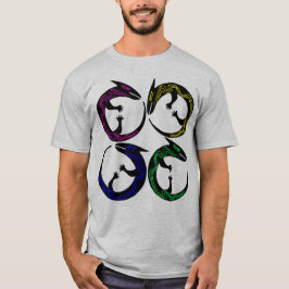 Tribal AbOriginal Tatto Ethnography Pagan Lizard T Shirt