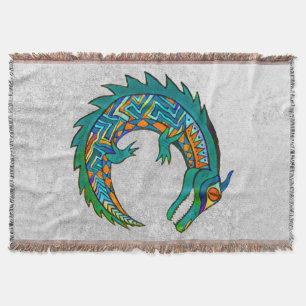 Tribal Alligator Art Filt