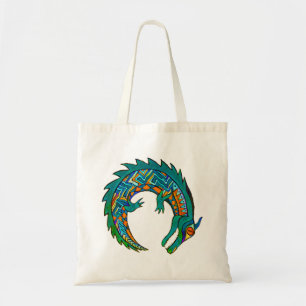 Tribal Alligator Art Tygkasse