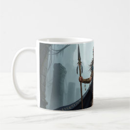 Tribal Amazon Queen Mug – Ancient Warrior Fantasy Kaffemugg