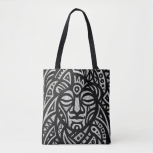 Tribal Ansikte Tygkasse