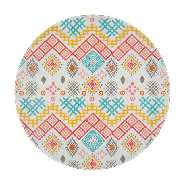Tribal art: boho geometric print. (Framsidan)