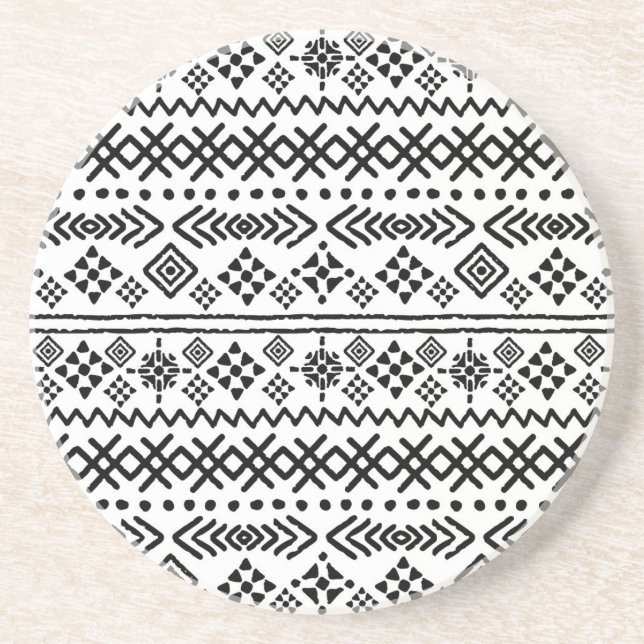 Tribal art boho: geometrisk sömlös. underlägg (Framsidan)