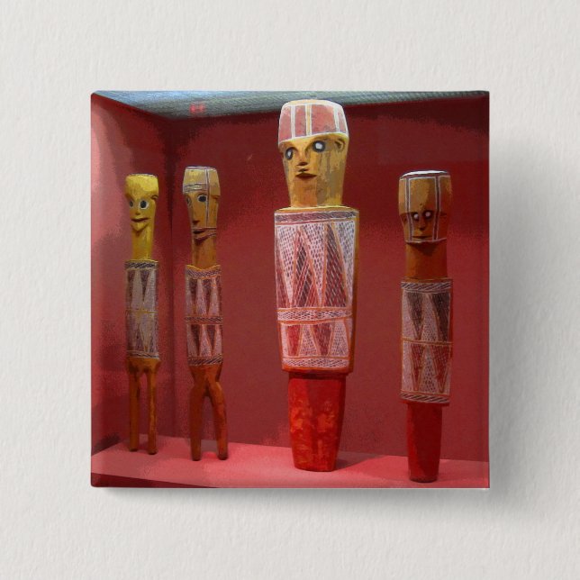 Tribal Art CB Knapp (Framsida)