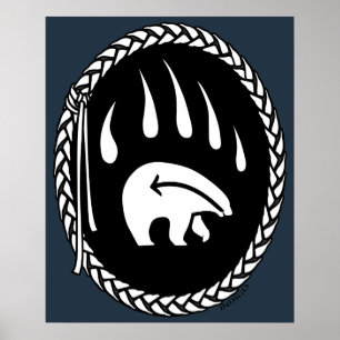 Tribal Art Poster stamkonstutskrifter Poster stam