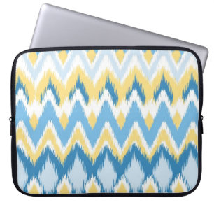 Tribal aztec chevron zig zag rand ikat mönster laptop fodral