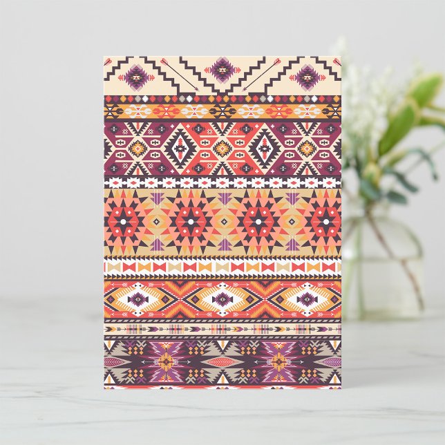 Tribal Aztec Inbjudningar (Skapare uppladdad)