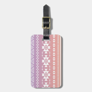 Tribal aztec ombre mönster bagagebricka