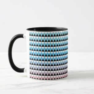Tribal Aztec Ombre Mönster Mugg
